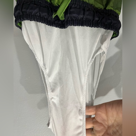 MINECRAFT Green Creeper Board Short Swim Trunks - Picture 4 of 6